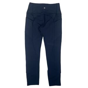 Lululemon Womens 6 All The Right Places Crop II 23" Leggings W6AMYS